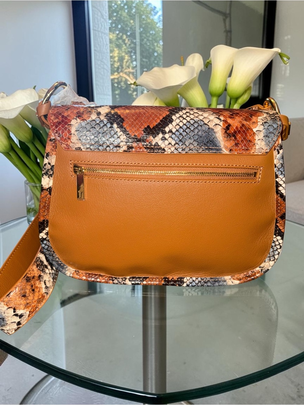 Ted Baker London "Hetty" Snake Print Crossbody Bag NWT - Picture 5 of 16